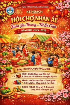 🌸 HỘI CHỢ NHÂN ÁI – XUÂN YÊU THƯƠNG, TẾT SẺ CHIA 🌸