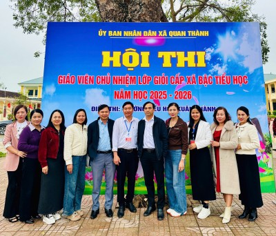 TỔ CHỨC THÀNH CÔNG HỘI THI GIÁO VIÊN CHỦ NHIỆM LỚP GIỎI CẤP XÃ NĂM HỌC 2025–2026