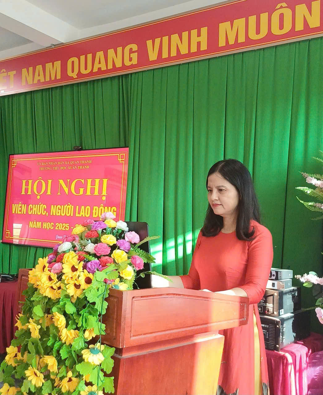 🌸 HỘI NGHỊ VIÊN CHỨC – NGƯỜI LAO ĐỘNG NĂM HỌC 2025 – 2026 🌸